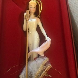 Lenox Porcelain Barbie Ornament - 2004